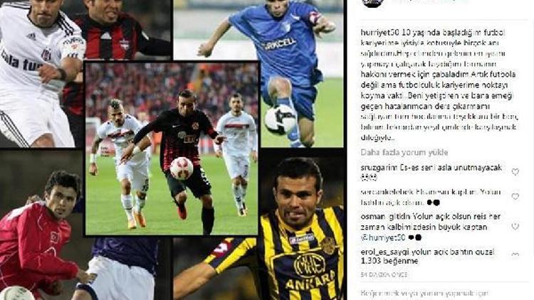 Hürriyet Gücer futbolu bıraktı