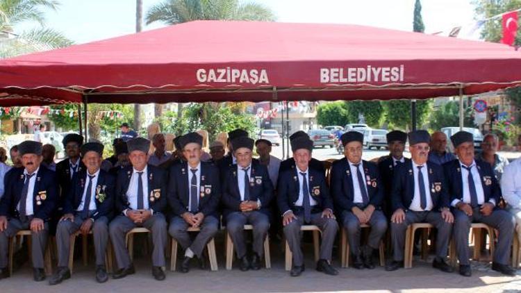 Gazipaşada Gaziler Günü kutlandı