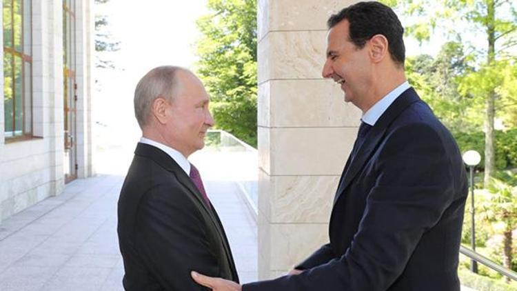 Ortalık karışmış Rus uçağı düşmüştü... Esad’dan Putin’e flaş mesaj