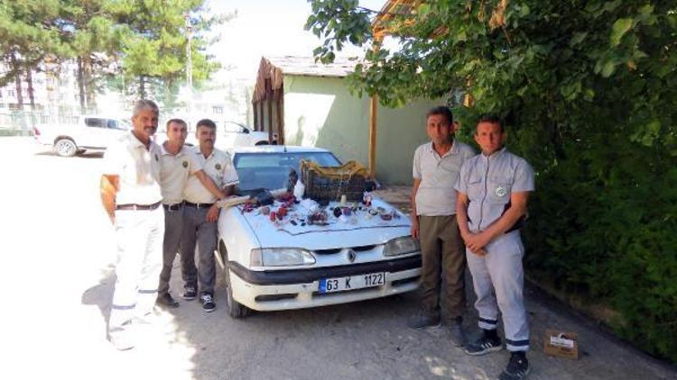 Sultan Sazlığında kaçak şahin avına 2 gözaltı