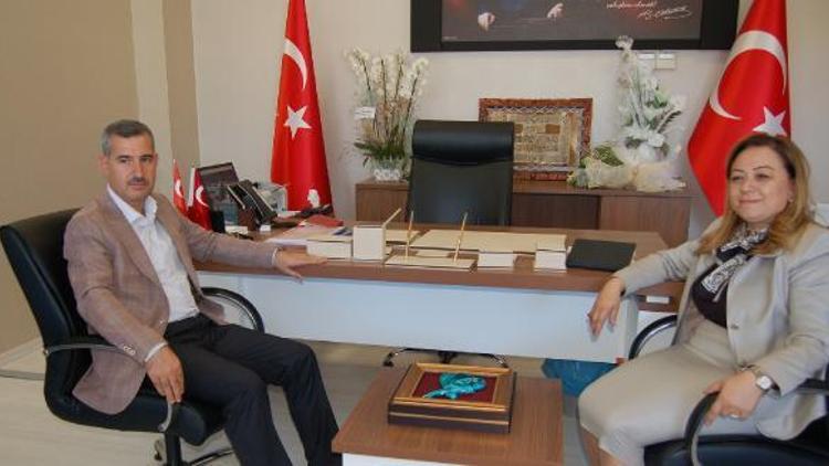 Başkan Çınardan Rektör Karabuluta ziyaret