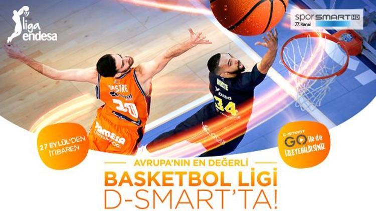 Avrupa’nın En Değerli Basketbol Ligi D-Smart’ta