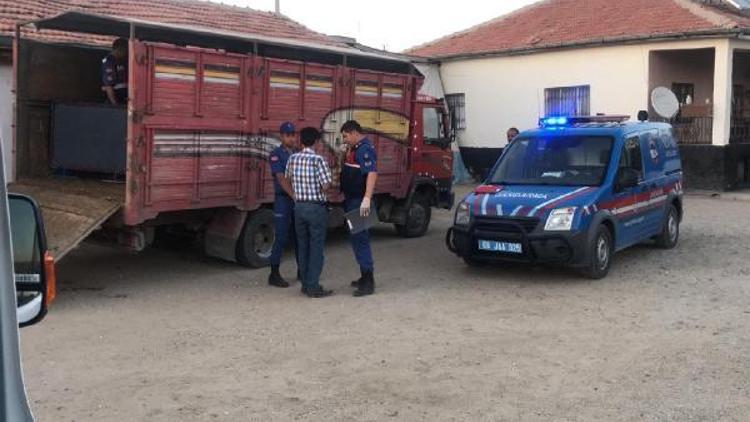 Babasını öldürdü, gömmek için kamyonet kasasına sakladı