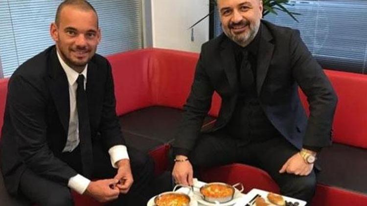 Sneijder Türk yemeklerinden vazgeçemiyor