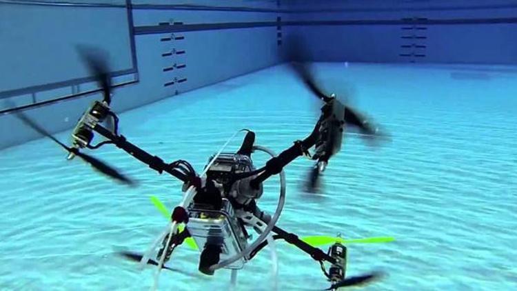 Üniversitelilerden yerli su altı droneu