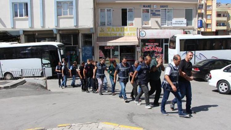 Gaziantep’te, ‘Kırmızı Kart’ operasyonu: 24 gözaltı