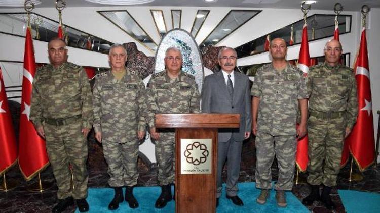 Genelkurmay Başkanı Güler ve kuvvet komutanları Mardinde denetlemelerde bulundu