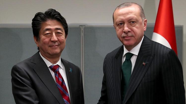 Cumhurbaşkanı Erdoğan Japonya Başbakanı Abe ile görüştü