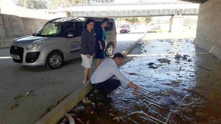 Kırmızı akan çay için 24 bin lira ceza