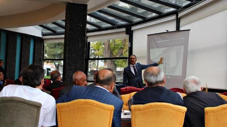 Başkan Bekler, esnaflara projelerini anlattı