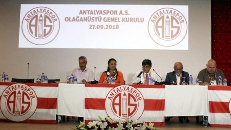 Ali Şafak Öztürk, 3 yıllığına Antalyaspor başkanı