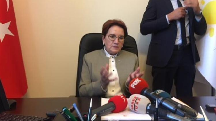 Akşener: Af teklifi, Rahşan affının kopyala-yapıştır şekli olarak görülüyor