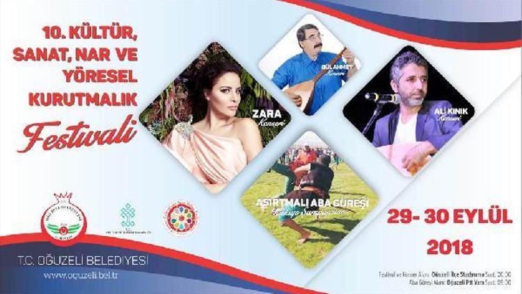 Oğuzeli’nde festival başlıyor