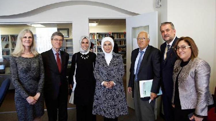 Fatma Şahin, Emine Erdoğan ile ABDde görüştü