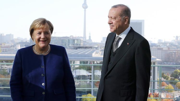 Cumhurbaşkanı Erdoğan ve Merkel kahvaltıda bir araya geldi