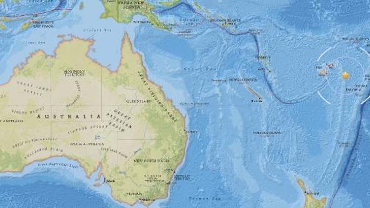 Fiji’de 6.6 büyüklüğünde deprem