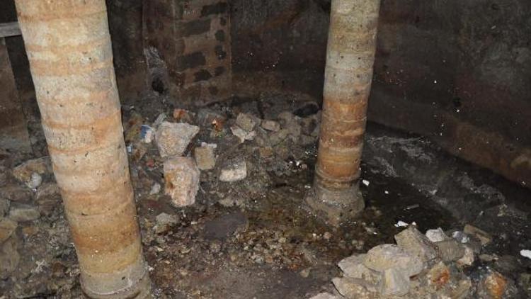 Tarihi yer altı kilisesinde kazılar yarım kaldı