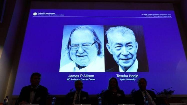 2018 Nobel Tıp Ödülü James Allison ve Tasuku Honjoya verildi
