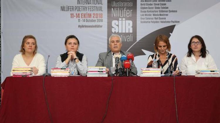 Şiir tutkunları 3. Uluslararası Nilüfer Şiir Festivali’nde buluşacak