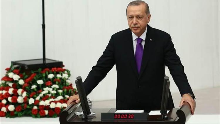 Cumhurbaşkanı Erdoğandan TBMMde önemli mesajlar
