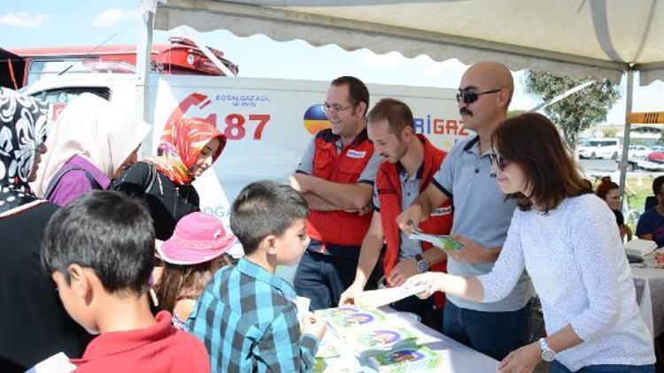 Kayserigaz, bilim şenliğinde ilgi gördü