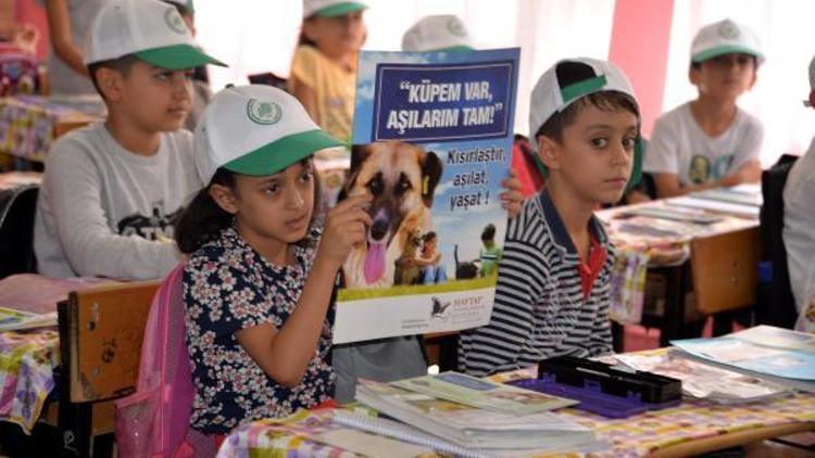 Sur esnafına kedi ve köpekler için mama kapları ve yarım ton mama dağıtıldı