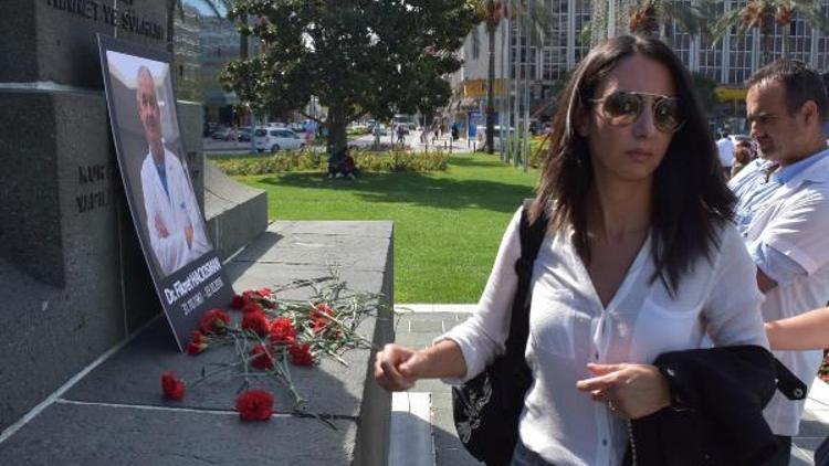 İstanbulda doktora silahlı saldırıya İzmirdeki meslektaşlarından tepki