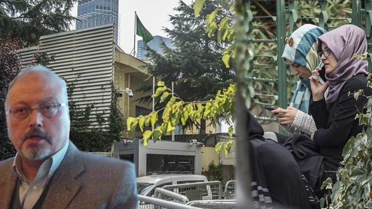 Nişanlısı Suudi konsolosluğu önünde kayıp gazeteciyi bekliyor