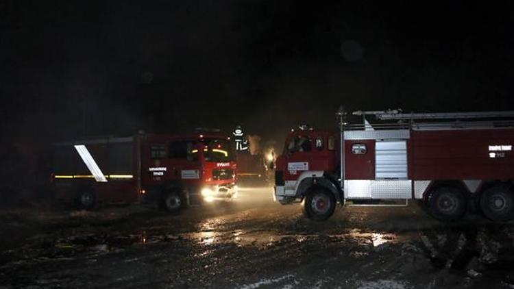 Kahramanmaraştaki fabrika yangını kontrol altına alındı