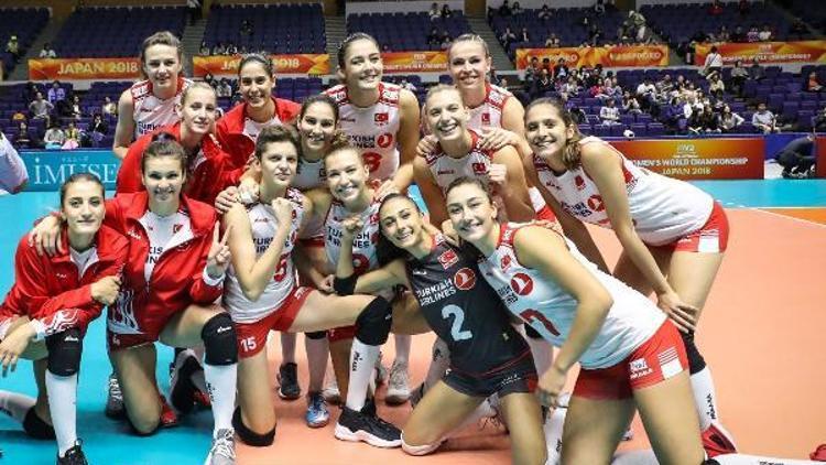 A Milli Kadın Voleybol Takımı, Dünya Şampiyonasında 2. Tura çıktı