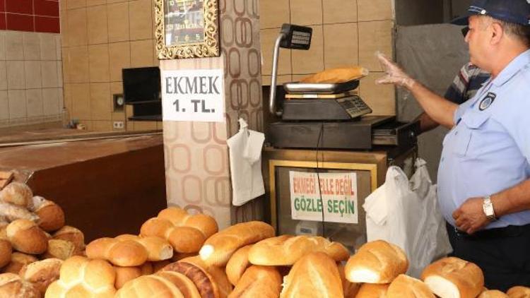 Mersin’de zabıtadan ekmek için fiyat-etiket denetimi