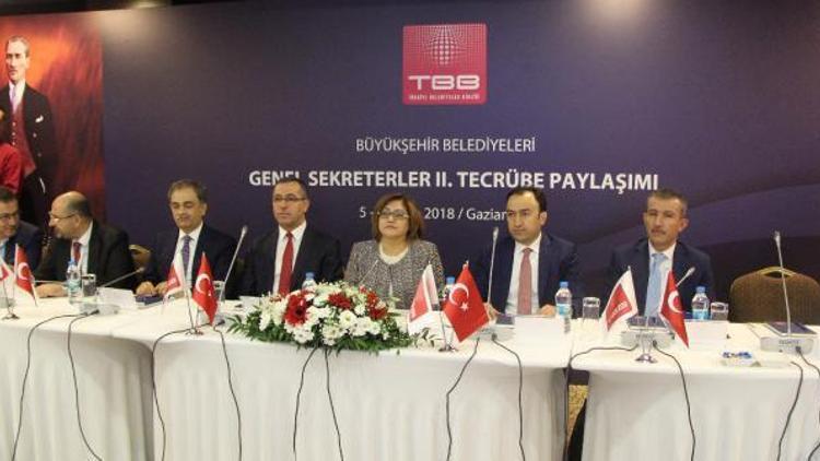 Büyükşehir belediyesi genel sekreterleri; Gaziantep’te toplandı