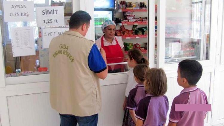 Okul kantin ve yemekhaneleri denetlendi