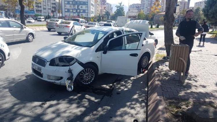 Ayakkabısının tekiyle kaçarken yakalandı