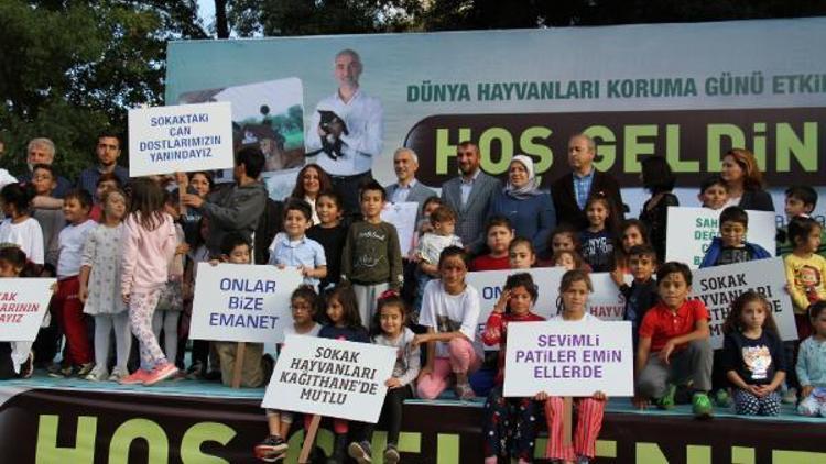 Dünya Hayvanları Koruma Günü Kağıthane’de kutlandı