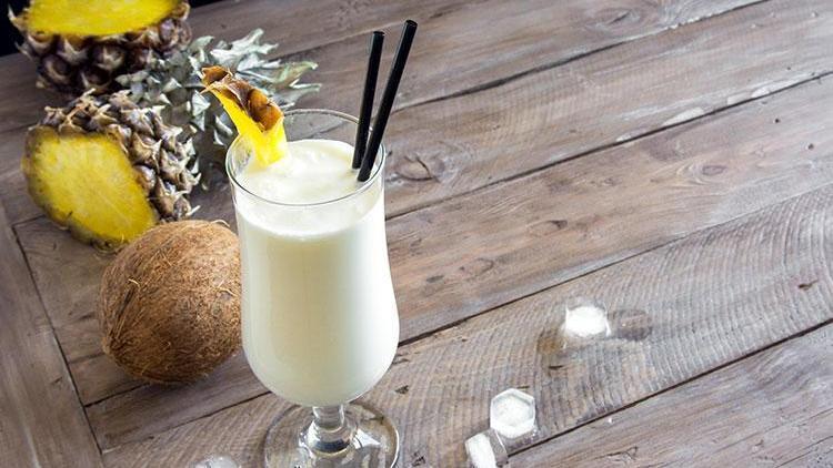 Coconut milkshake tarifi