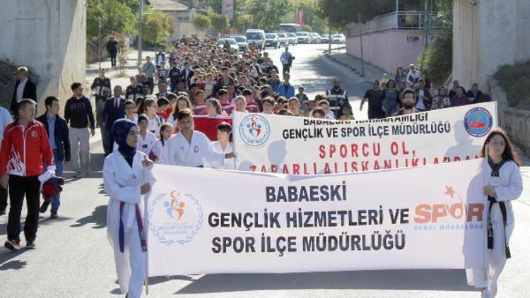 Babaeskinin amatör sporcuları sahaya indi