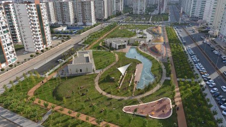 Diyarbakırda 34 bin metrekarelik Temapark hizmete açıldı