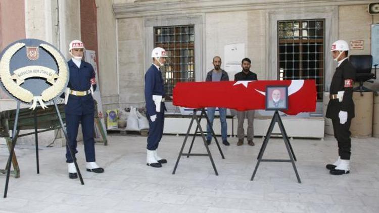 Kore gazisi askeri törenle son yolculuğuna uğurlandı