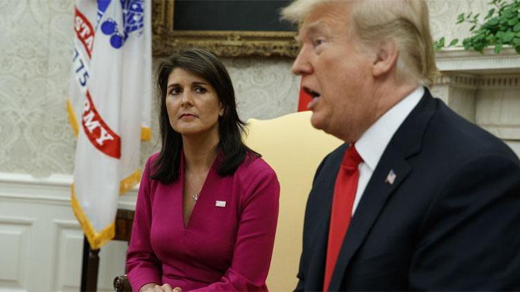 Son dakika: Nikki Haley istifa etti