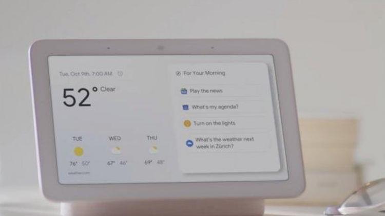 Google Home Hub tanıtıldı İşte dünya devinin yeni akıllı ekranı