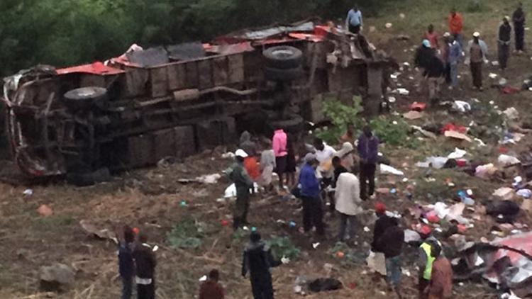 Son dakika: Kenyada otobüs faciası: 42 ölü