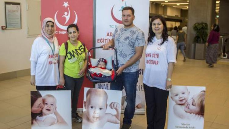Adana Şehir Hastanesinde “Ulusal Emzirme Haftası” etkinliği