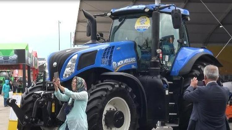 Tarım Fuarının gözdesi traktörler oldu