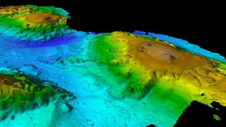 Tasman Denizinde su altı volkanları keşfedildi