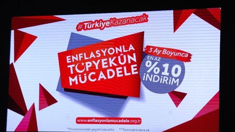 Enflasyonla topyekün mücadeleye destek veren firma sayısı 200ü aştı