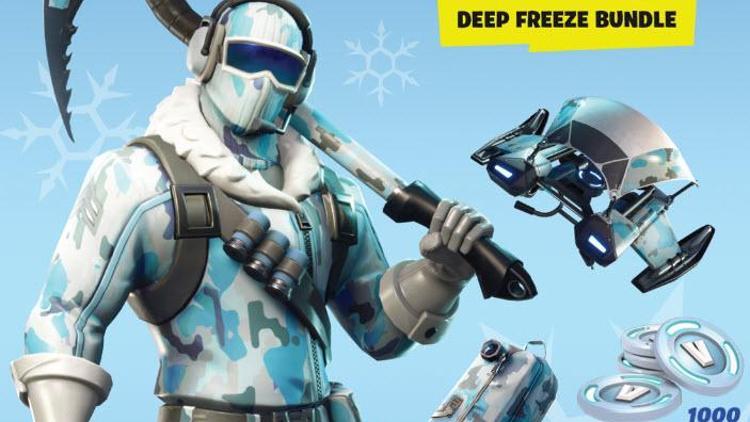 Fortnite: Deep Freeze Bundle kutulu olarak satışa çıkıyor