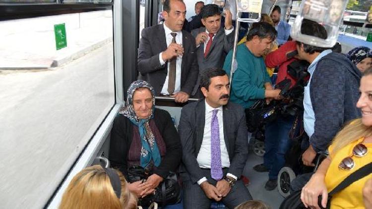Kırşehirliler otobüsleri sevdi