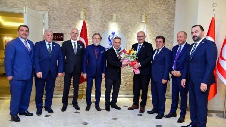 İş dünyasından Başkan Ertürk’e ziyaret