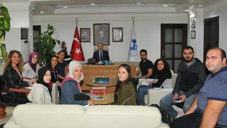Erciyes Üniversitesi Öğrencileri Akşehir’de Proje Çalışması Yaptı